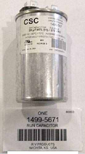 Coleman Mach 1499-5671 Air Conditioner Run Capacitor Comp-30 Mfd