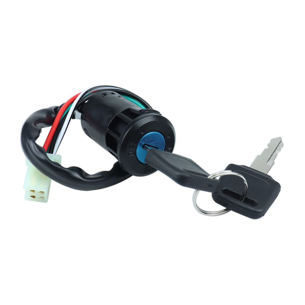 Motorcycle 4 Pin Ignition Key Switch Set For Chinese 50Cc 70Cc 90Cc 110Cc 125Cc 150Cc 250Cc Atv Dirt Bike Quad Coolster Taotao Sunl Apollo
