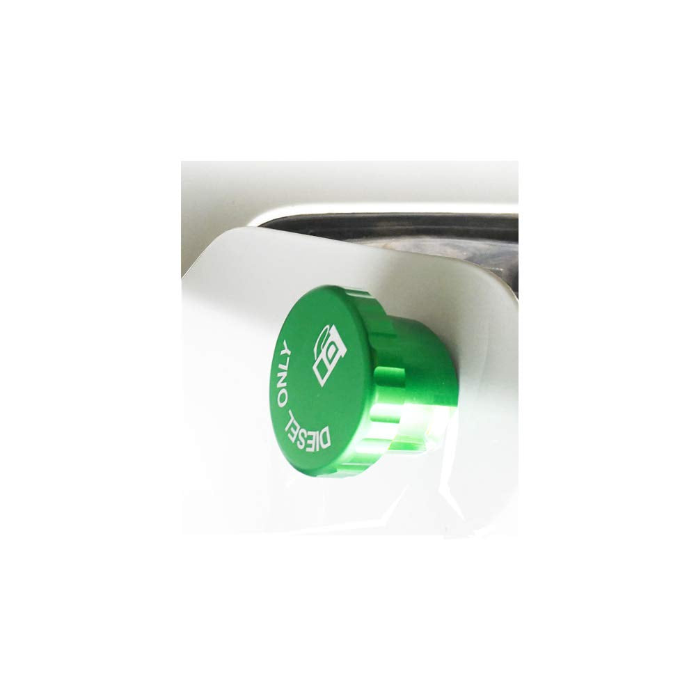 Xjdamz Aluminum Diesel Cap And Def Cap Only Fit 2019-2021 Latest Dodge Ram 6.7L 1500 2500 3500 (There Are Three Vertical Plastic Posts At The Fuel Filler) (Xj-12589)
