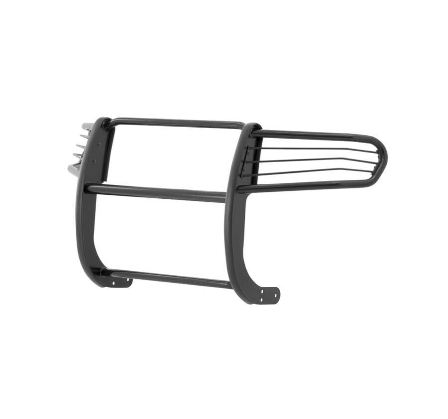 Black Horse Grille Brush Bumper Guard Modular Black Compatible With 2006-2014 Honda Ridgeline-17A152500A1Ma