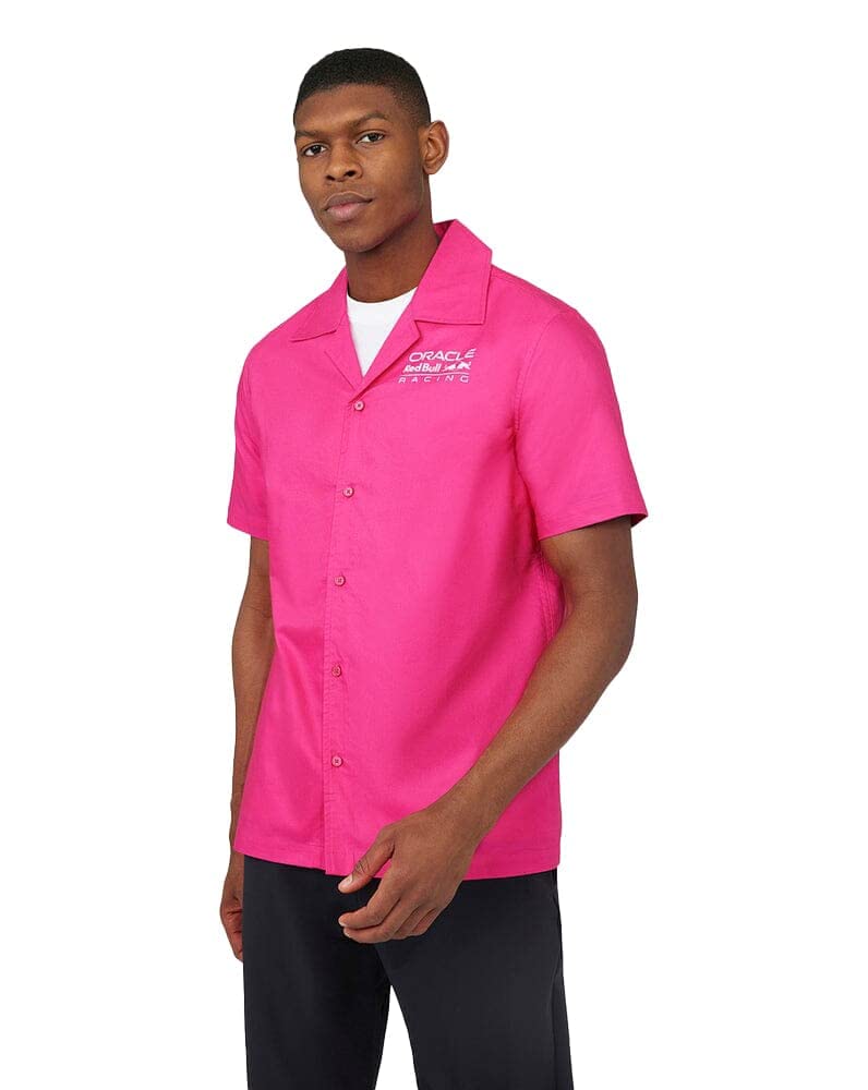 Castore - Red Bull Racing F1 Special Edition Miami Button Down Shirt, Pink