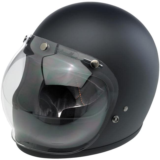 Biltwell Bubble Shield Clear - Anti-Fog, Scratch Resistant, Uv/A Uv/B Resistant