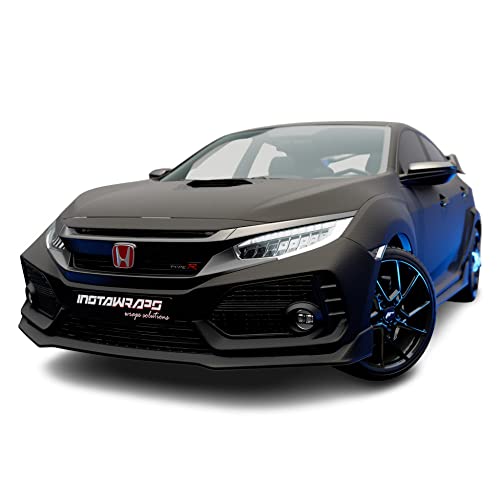 3M 1080 Mx12 Matrix Black 5Ft X 1Ft (5 Sq/Ft) Car Wrap Vinyl Film