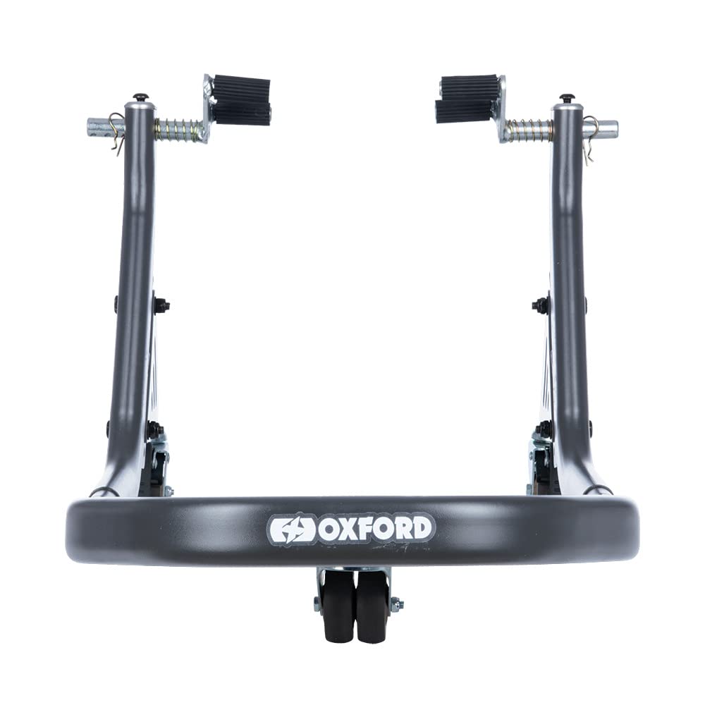 Oxford Zero-G - Front Dolly Paddock Stand Motorcycle Workshop Equipment With Casters