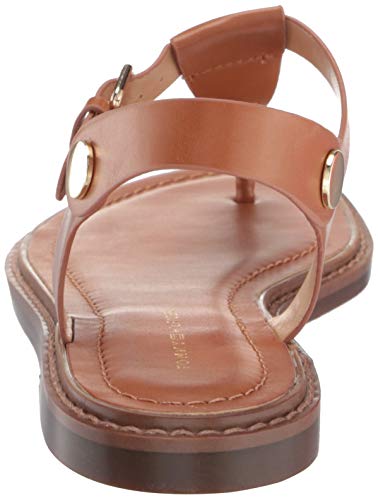 Tommy Hilfiger Women'S Flat Sandal, Natural, 10