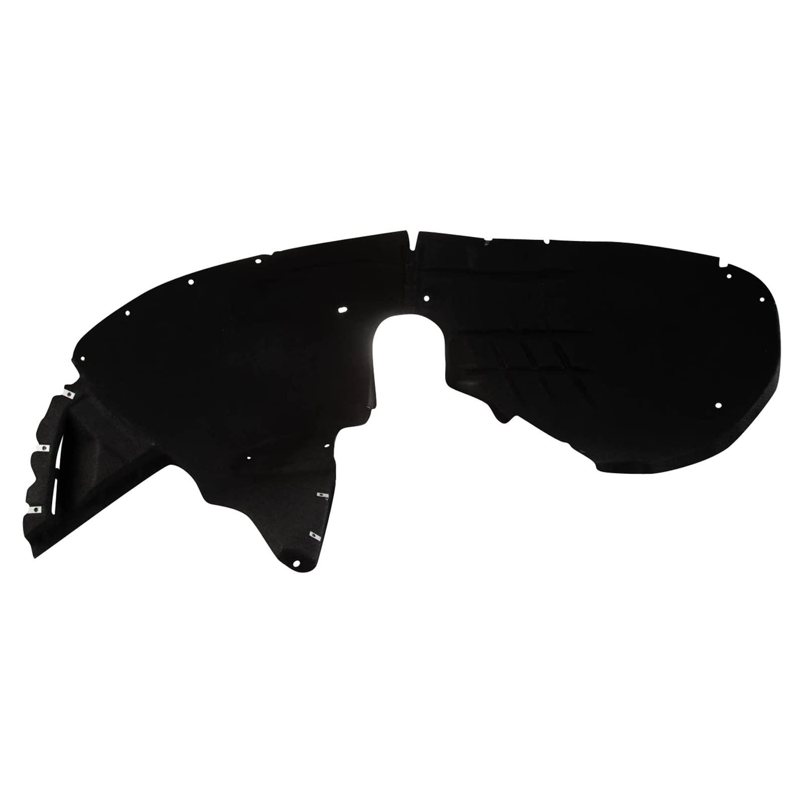 Trq Front Inner Fender Liner Set Compatible With 2018-2022 Buick Enclave Gm1248291 Gm1249291