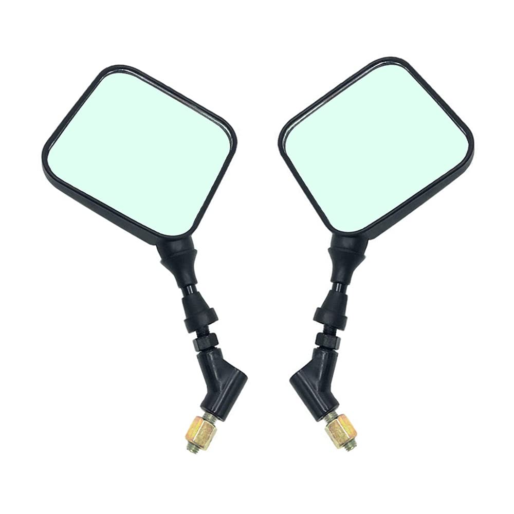 Earlyred Dual Sport Motorcycle Rearview Mirror Rear View Side Mirrors Compatible with Suzuki DR 200 250 350 350 DRZ400 DRZ650 DR