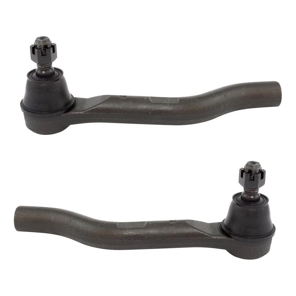 TRQ Front Outer Tie Rod Set Compatible with 2015-2019 Acura TLX 2013-2017 Honda Accord