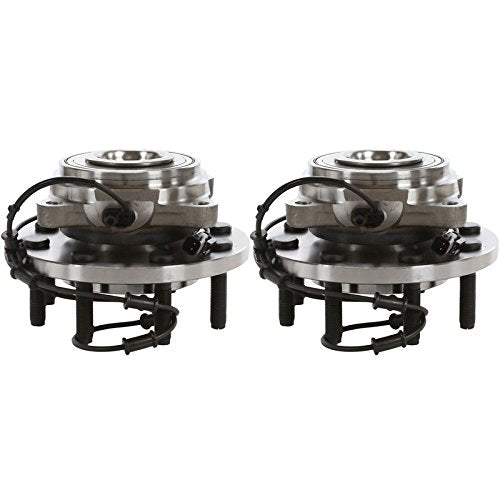 Autoshack Front Wheel Hub Bearing Pair Of 2 Driver And Passenger Side Replacement For 2009-2011 Ram 2500 2009-2011 Ram 3500 5.7L