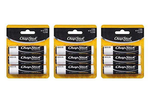 Chapstick Classic Original Skin Protectant (3-Count (Pack Of 4), 015 Ounce Each)