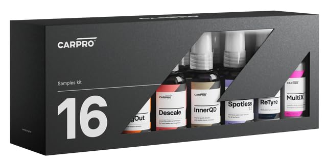 Carpro Cube Box Sampler - 16 Products In 50Ml Sizes - Reload, Ironx, Reset, Bug-Out, Ech2O, Elixir, Perl, Tarx, Inside, Trix, Spotless, Multi X, Fogfight, Hydroo2, Eraser