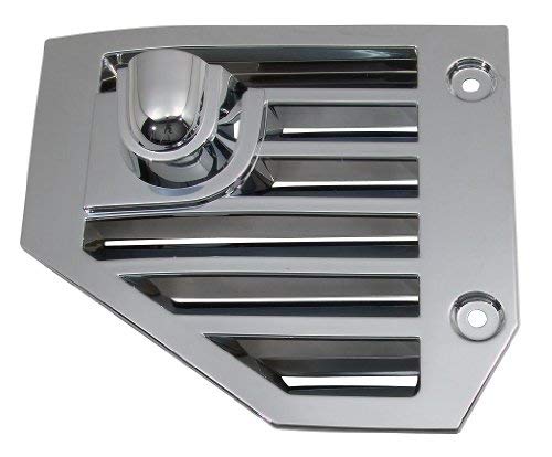 Chrome Hood Side Air Vents Bezel Trim Covers - Compatible with Hummer H2 and SUT 2004, 2005, 2006, 2007, 2008, 2009