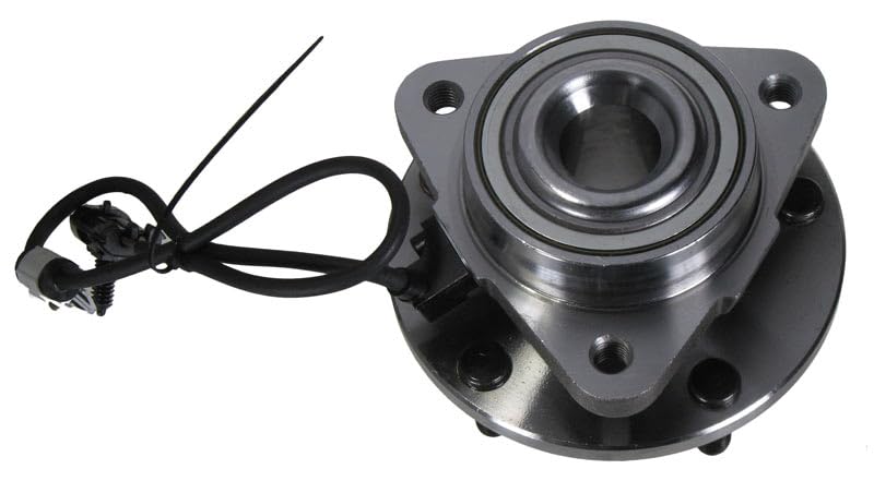 Trq Front Wheel Bearing & Hub Assembly With Abs Sensor Compatible With 1998-2005 Chevrolet Blazer 1998-2001 Gmc Jimmy