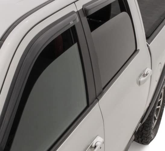 Auto Ventshade [Avs] Outside Mount Ventvisor / Window Deflectors | Fits 2010 - 2013 Mazda 3 Sedan, 4 Pcs. | Smoke - 94257