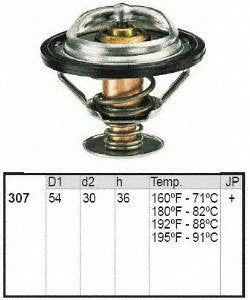 Motorad Thermostat,307-180