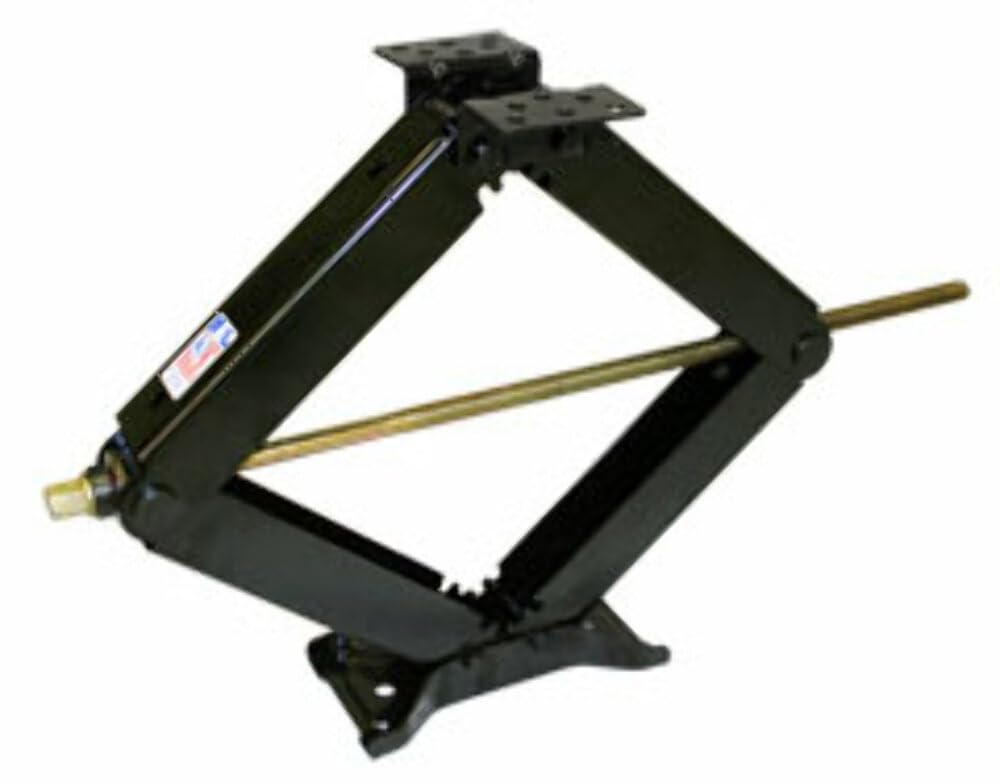 ADNIK BAL 24003D Deluxe Leveling Scissor Jack - 30, Black