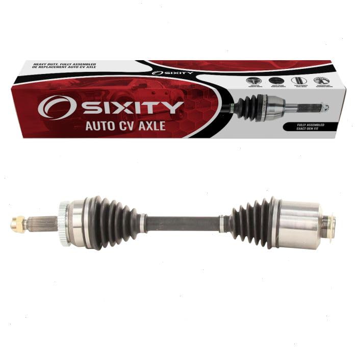 Sixity Auto Front Right CV Axle compatible with Kia Sorento 2.4L 3.5L L4 V6 2011-2013 - Passenger Side Complete Axle Shaft Assem