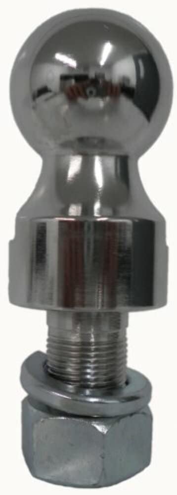 Husky Towing 30601 2 X 1 X 1 Chrome Finish Solid Steel Trailer Hitch Ball Lift