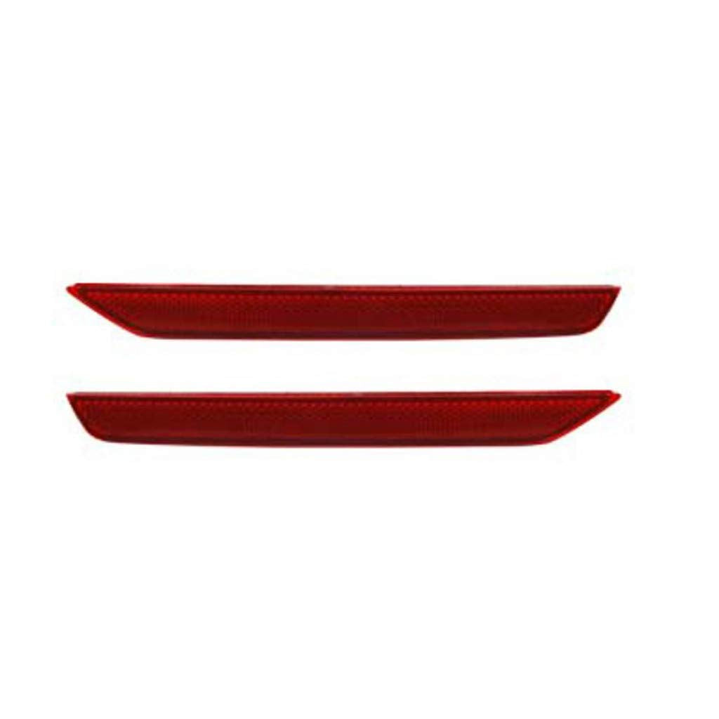 For 2011-2017 Honda Odyssey Pair Driver And Passenger Side Rear Bumper Reflector Capa Certified Ho1184100 Ho1185100 - Replaces 33555-Tk8-A01 33505-Tk8-A01 ;