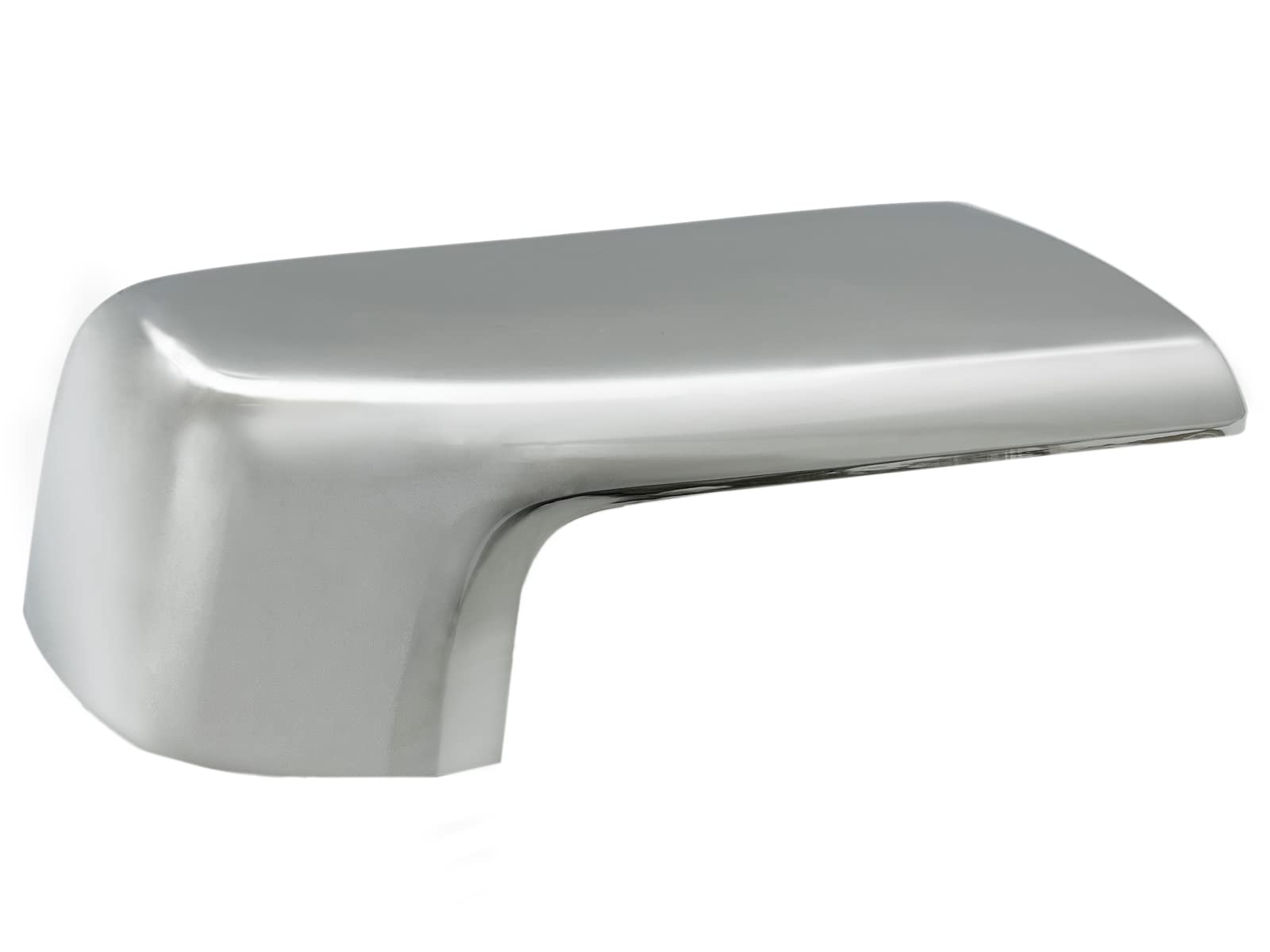 Apa Replacement Exterior Mirror Cover Fits 2019-2022 Silverado Sierra Top-Half Upper Part Chrome Passenger Right Side 84732162