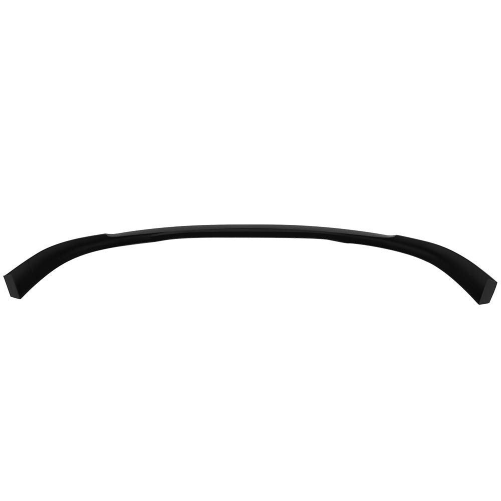 Front Bumper Lip Compatible With 2001-2003 Honda Civic 2 & 4 Door Coupe & Sedan, T-R Style PP Unpainted Black Front Lip Spoiler Spiltter by IKON MOTORSPORTS, 2002