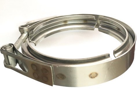 Ticon Industries - 4'' Stainless Steel V-Band Clamp (Qty1) - Heavy Duty -119-10200-0000