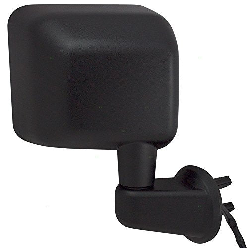 Replacement Passenger Power Side View Mirror Heated Textured Compatible With 2015-2017 Wrangler 2018 Wrangler Jk 68249846Ad