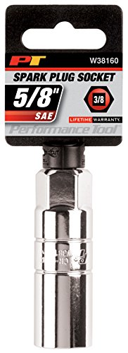 Performance Tool W38160   3/8'' Dr 5/8'' Spark Plug Socket