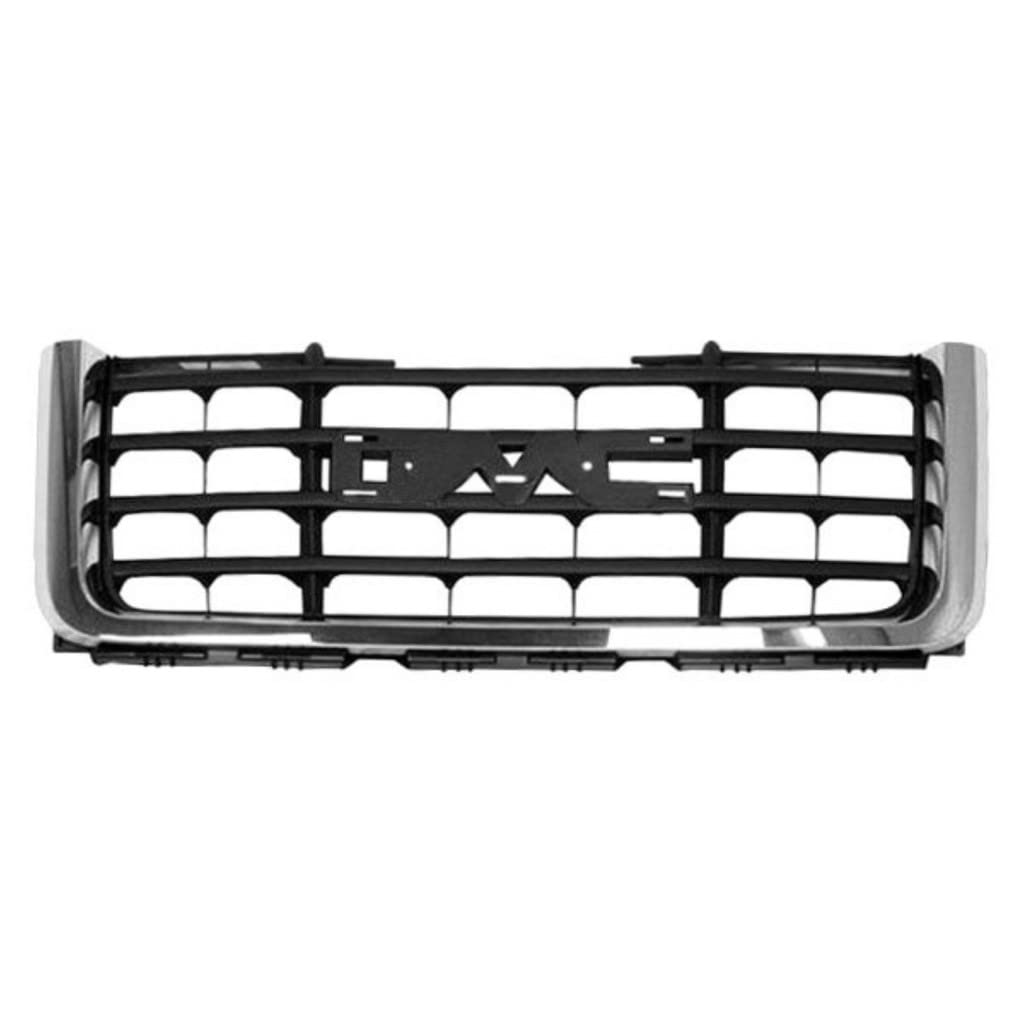 For GMC Sierra 2500/3500 HD 2007-2010 Grille | w/Chrome Frame | Matte Black | GM1200613 | 25825523