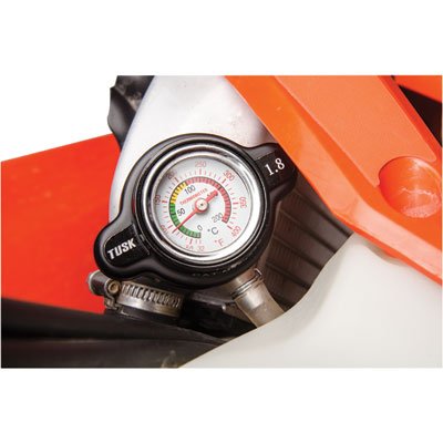 Tusk High Pressure Radiator Cap With Temperature Gauge 2.0 Bar - Fits: Ktm 400 Exc 4 Stroke 2000-2007