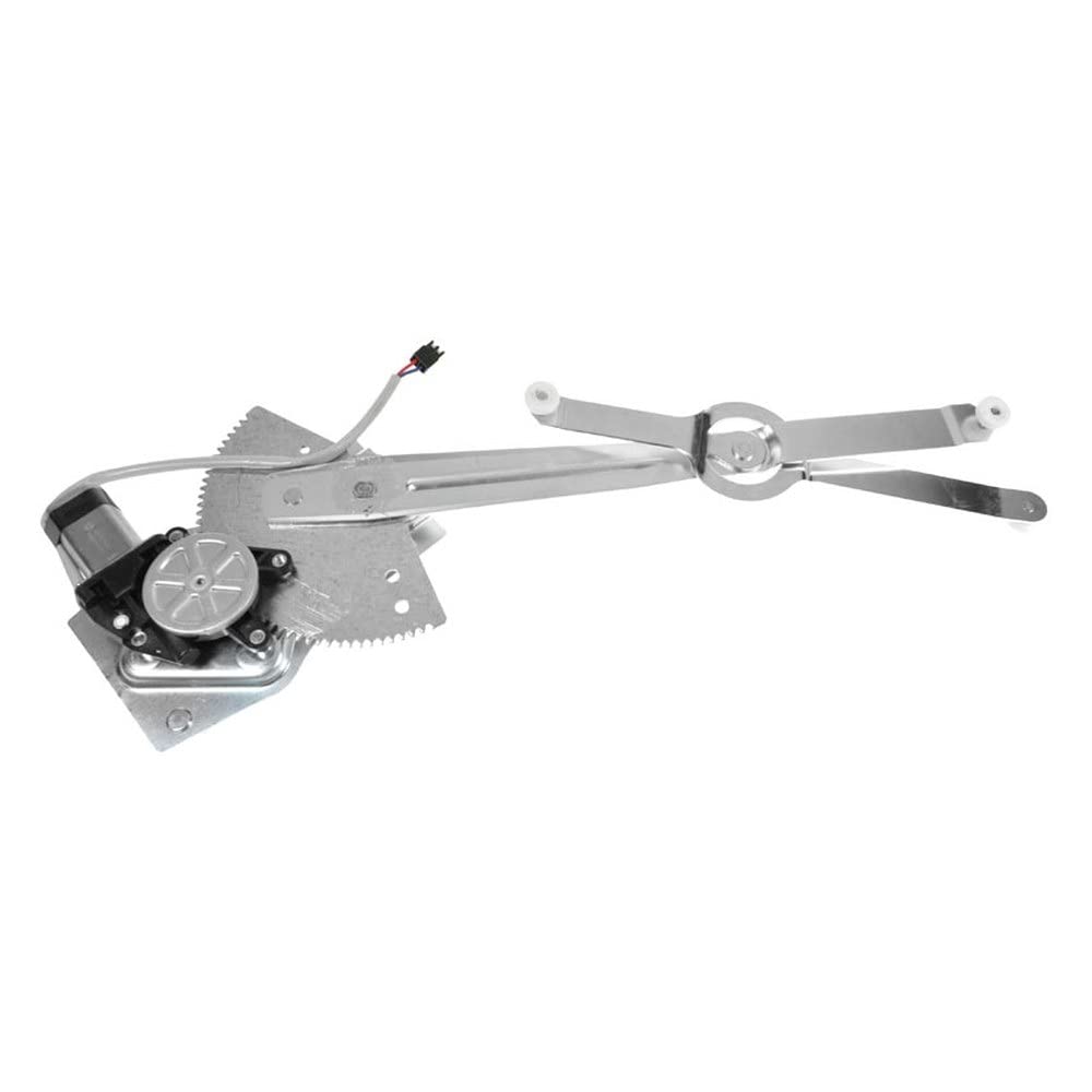 Trq Front Right Power Window Regulator & Motor Assembly Passenger Side Compatible With 1981-1995 Chevrolet G10 G20 1981-1996 G30