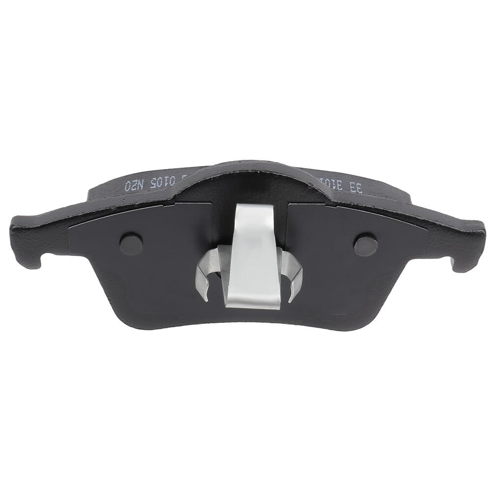 Automuto 4Pcs Rear Semi-Metallic Disc Brake Pads Set D795 For Volvo S60, S70, S80, V70, Xc70