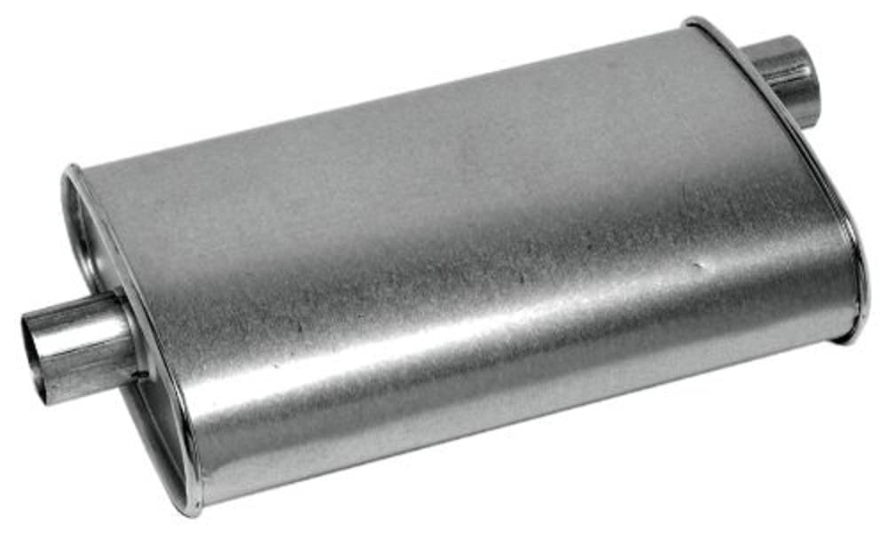 Walker SoundFX Universal 18161 Universal Exhaust Muffler 2.5'' Inlet (ID) 2.25'' Outlet (ID) for Dodge Stratus