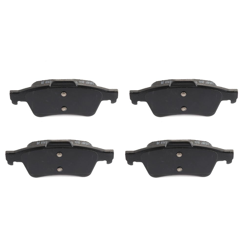 Automuto 4Pcs Rear Semi-Metallic Disc Brake Pads Set D1095 For Chevrolet Cobalt For Ford C-Max Ecosport For Jaguar S-Type Super