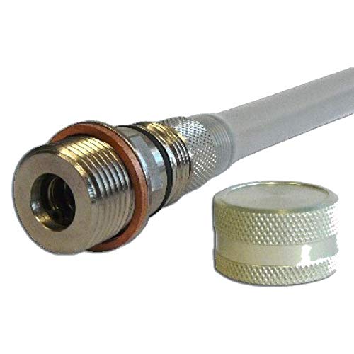 Stahlbus Oil Drain Valve Plug M20X1.5X12Mm Steel - Clean, Easy, No Tool Oil Change - Includes Oil Drain Plug, Washer, Cap, Connector, Silicone Hose