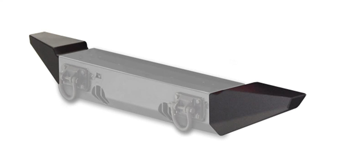 Rugged Ridge Xhd Bumper End Kit | Textured Black, Steel | 11540.42 | Fits Xhd Bumpers From Rugged Ridge (Cj/Yj/Tj Only)