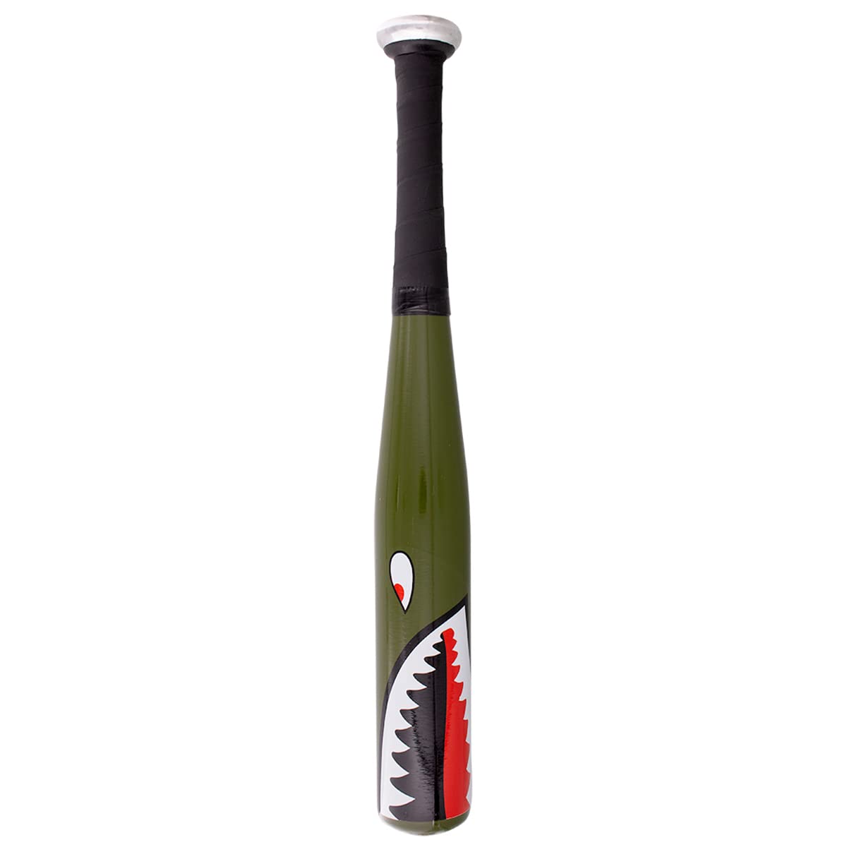 United Pacific P-40 Warhawk    Shark Mouth 17-inch Aluminum Tire Checker Bat, Robust & Durable, Wrapped Handle, Low Maintenance