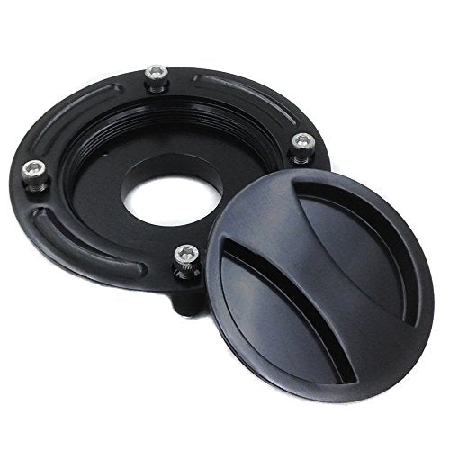 Xkh- Motorcycle Black Keyless Gas Cap Twist Off Fuel Tank Cap For 1997-2003 Suzuki Gsx-R 600/ 1996-2003 Gsx-R 750/ 2001-2002 Gsx-R 1000/ 1999-2007 Suzuki Hayabusa/ Sv 650/ Tlr 1001R