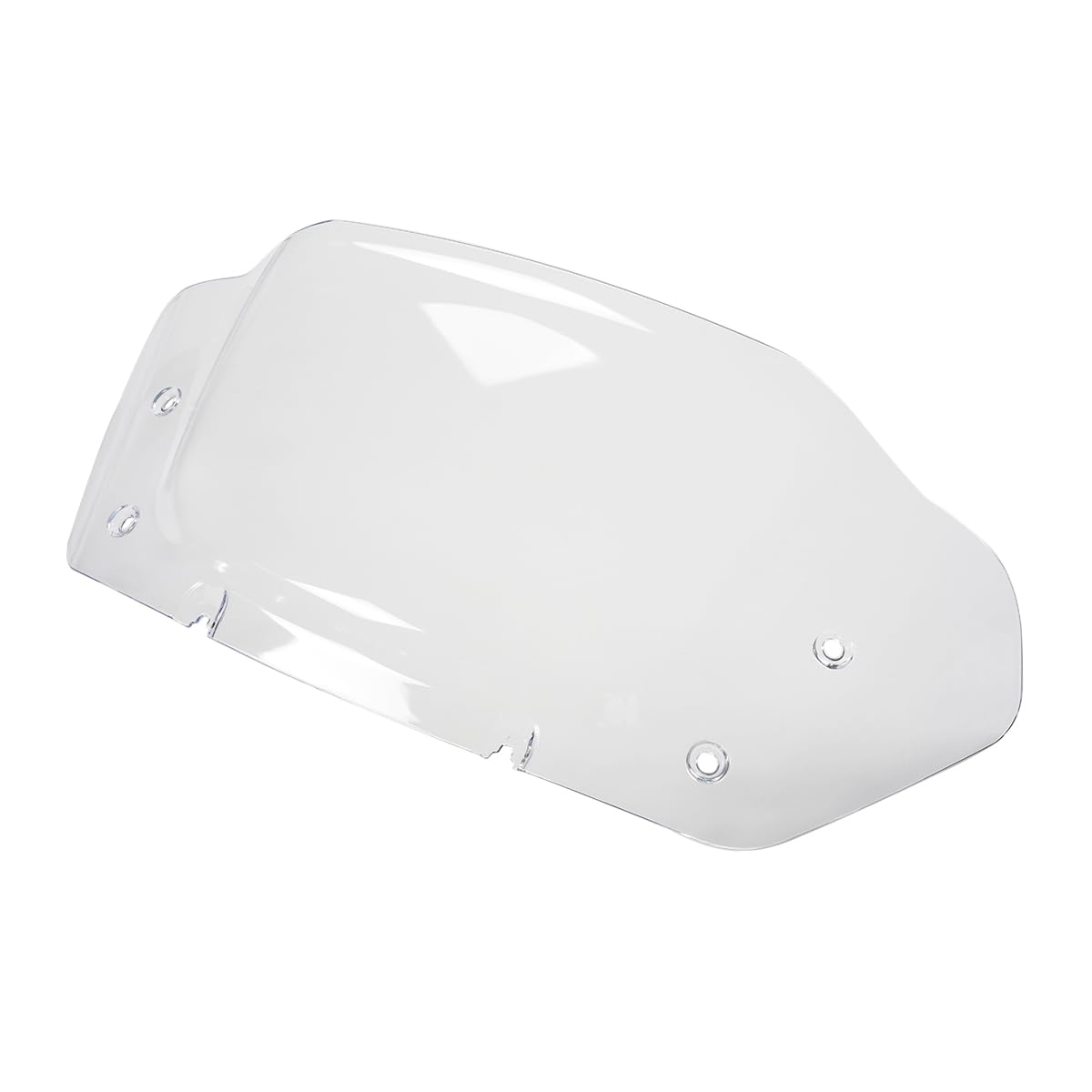 Wynmoto Clear 10''Wave Windshield Windscreen Wind Splitter Fit For Harley Davidson Cvo Street Glide Flhxse 2023-2024, Street Gli