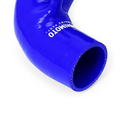 Mishimoto Mmhose-Ms3-07Tihbl Silicone Induction Hose Compatible With Mazda Mazdaspeed3 2007-2013/Mazdaspeed6 2006-2007 Blue