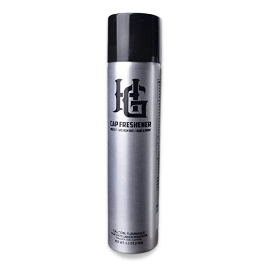 Homie Gear Cap Freshener Spray, Hat & Cap Guard Spray | Use On Leather | Clean Caps Faster & Easily | Remove Stain - Dust - Dirt