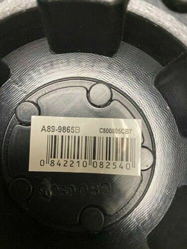 Ultra Wheel C800805 6 Lug Black Center Cap for Models 232, 233, 237, 238P - Durable Black Finish