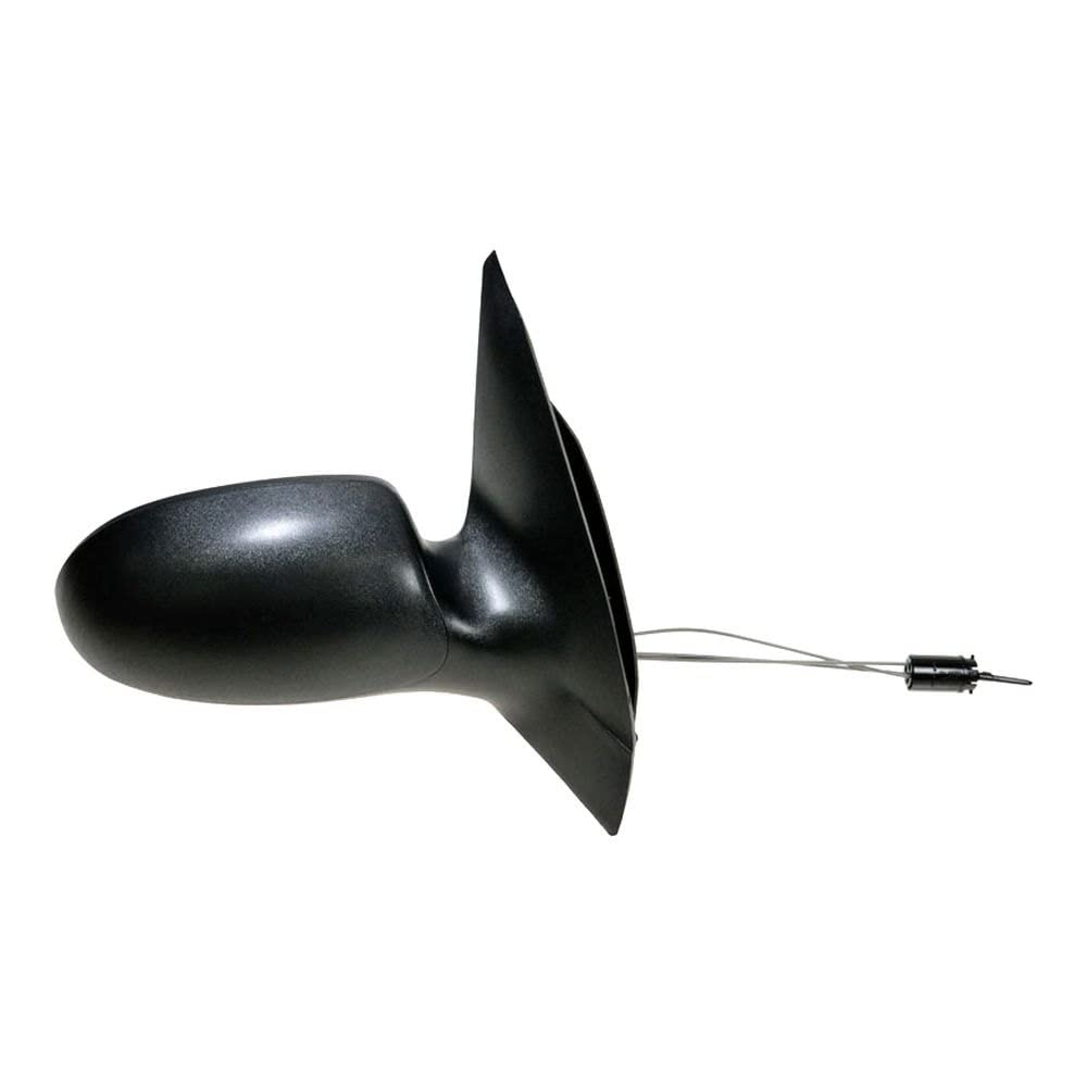 Trq Right Mirror Manual Passenger Side Compatible With 2000-2002 Ford Focus Fo1321179