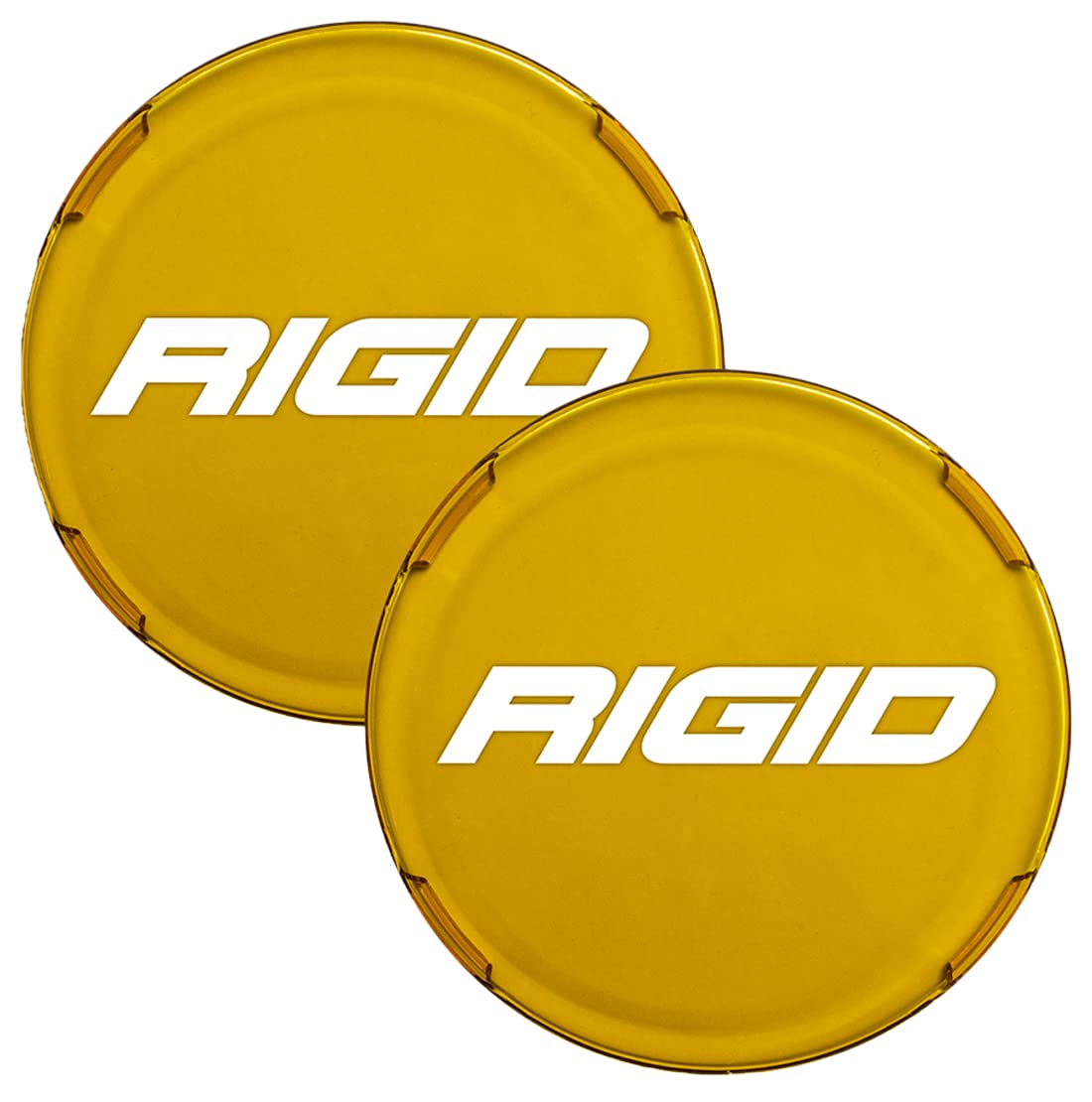 Rigid Industries - Light Cover For 360-Series 4 Inch Led Lights, Amber | Pair (36363-Ta)