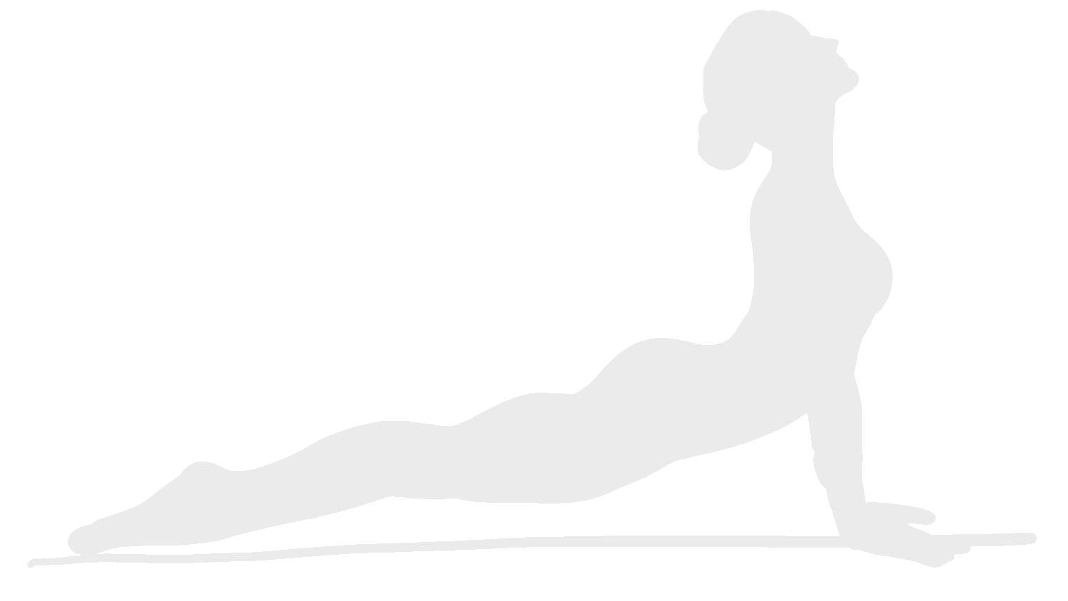 Yoga Cobra Pose Vinyl Decal - 5 Inches - For Cars, Trucks, Windows, Laptops, Tablets - Outdoor-Grade 2.5Mil Thick Vinyl - White