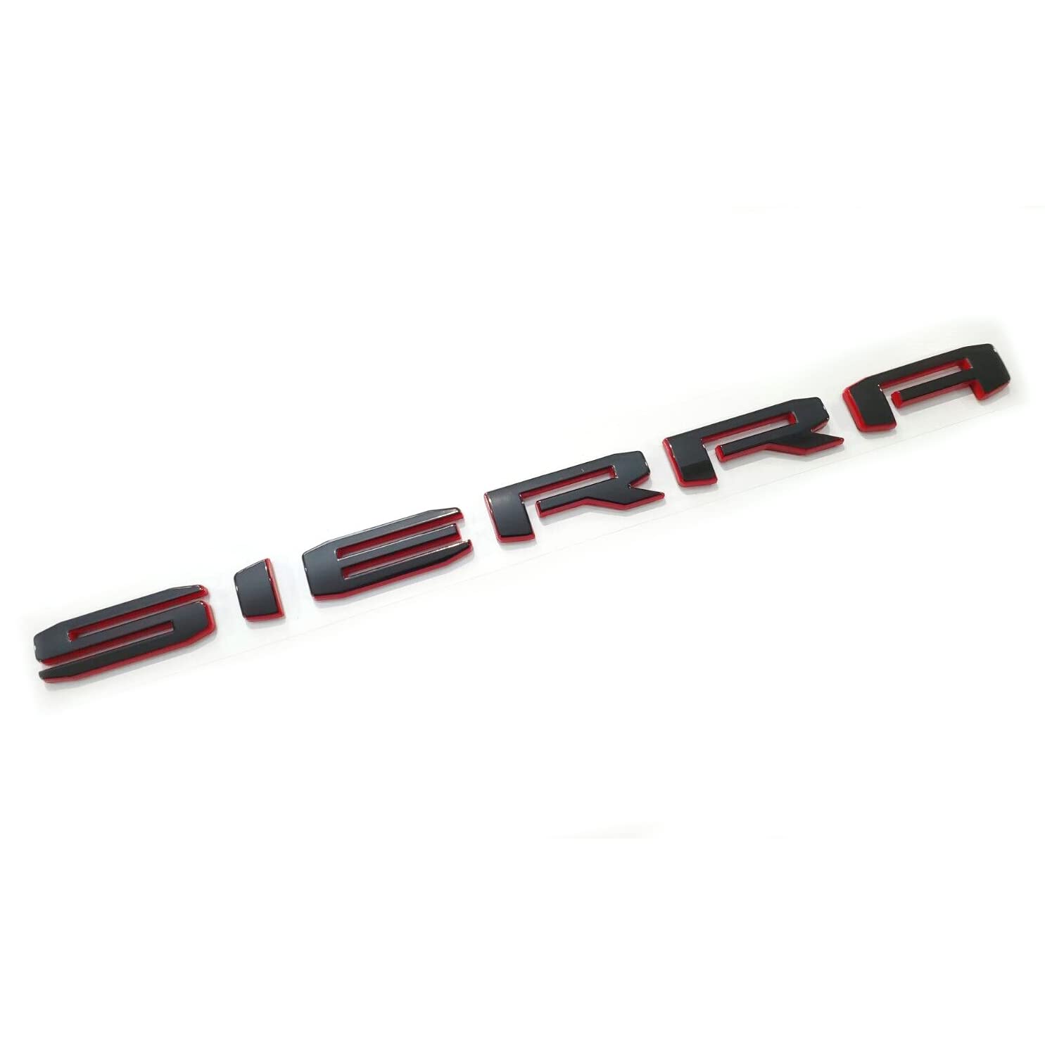 1Pc 2019-2025 Big Sierra Emblem Rear Liftgate Letter Nameplate Badge 3D Compatible With Sierra 1500 2500Hd 3500Hd At4 85002068 (