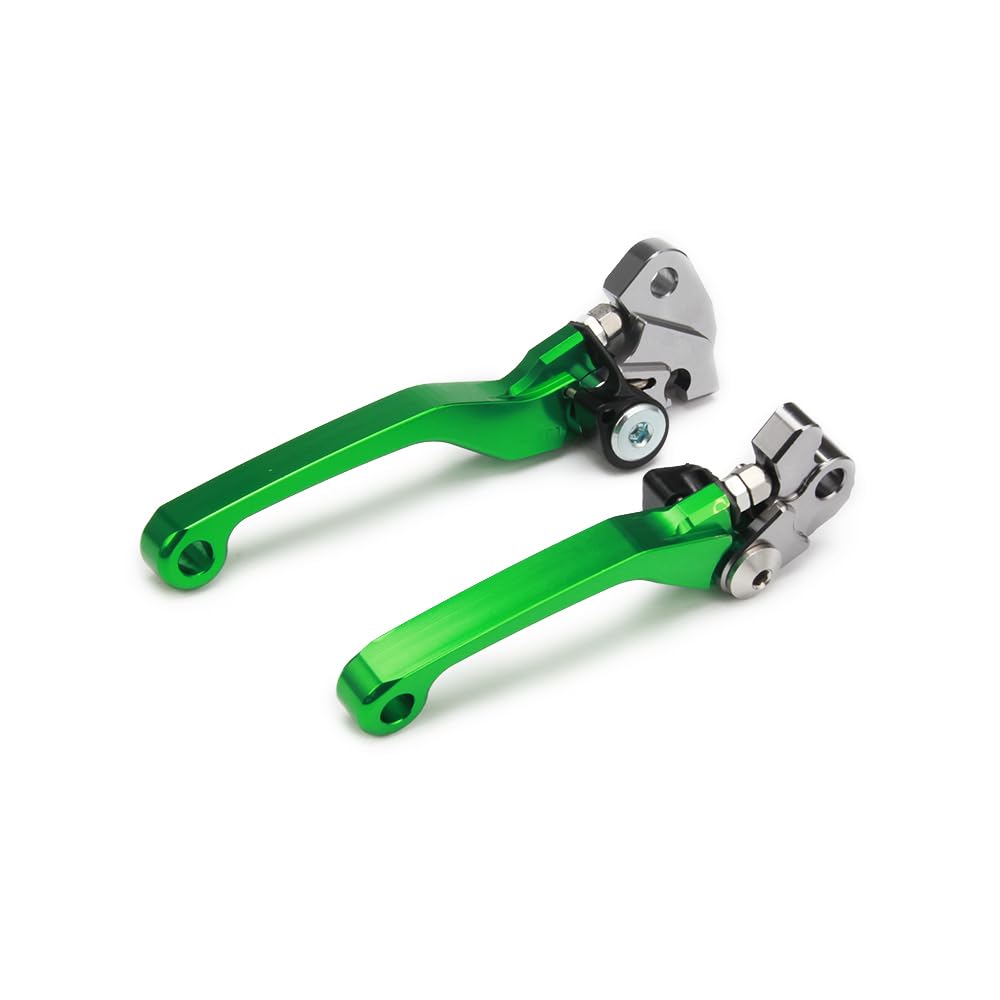 JFG RACING Motorcycle Brake Clutch Lever Pivot Levers Set CNC for KX65 00-23 KX85 01-23 KX100 01-21 KX112 22-23 KX125 00-05 KX25