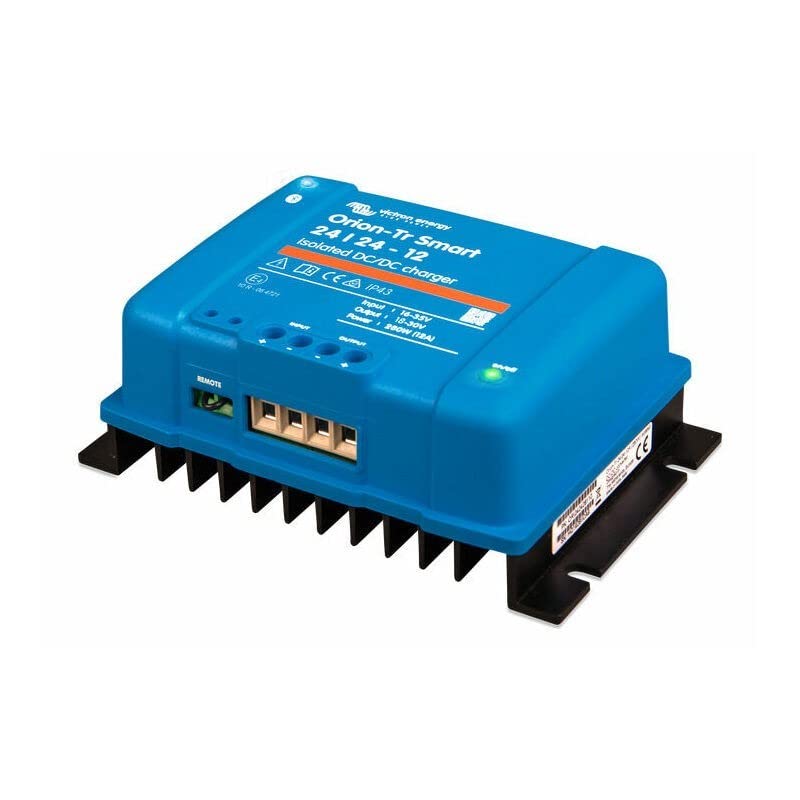 Victron Energy Orion-Tr Smart Dc To Dc Charger (Bluetooth) - 24/24-Volt 12 Amp 280-Watt - Battery Charger For Dual Battery Systems - Isolated