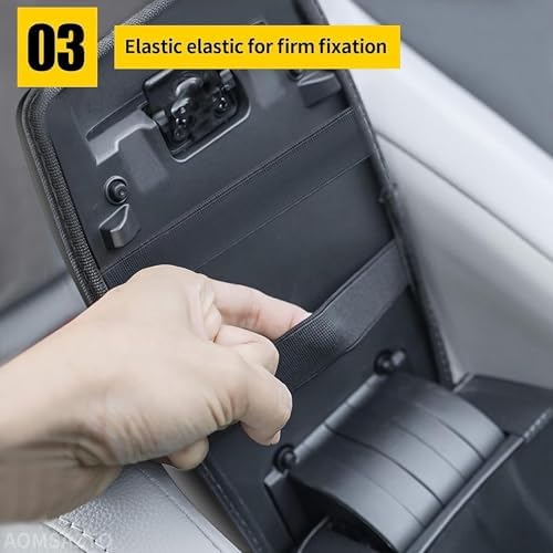 Aomsazto Armrest Cover For 2020-2024 2025 Toyota Corolla Carbon Fiber