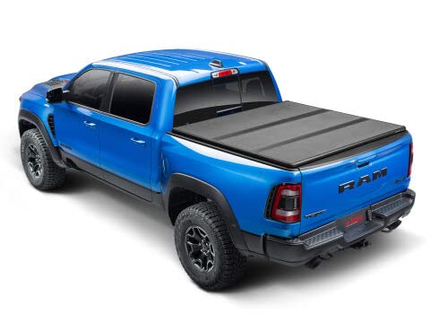 Realtruck Extang Solid Fold Alx Hard Folding Truck Bed Tonneau Cover | 88424 | Fits 2019 - 2025 Dodge Ram 1500 W/Rambox W/ And W/O Multi-Function (Split) Tailgate 5' 7' Bed (67.4')